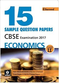 Arihant I-Succeed 15 Sample Question Papers CBSE ECONOMICS Class XI